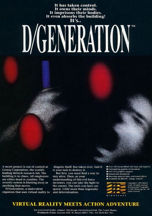 Download D-Generation (AGA)_Disk1 Rom