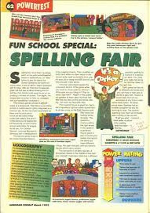 Download Fun School Specials - Spelling Fair_Disk2 Rom