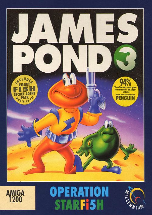 Download James Pond 3 - Operation Starfish (AGA)_Disk1 Rom