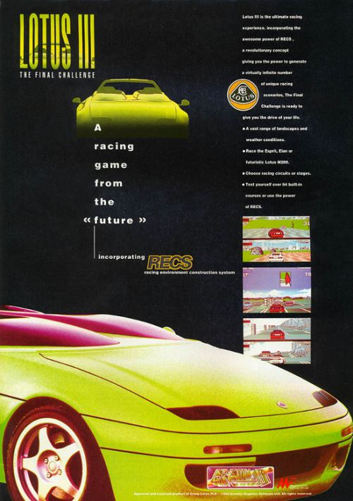Download Lotus III - The Ultimate Challenge Disk2 Rom