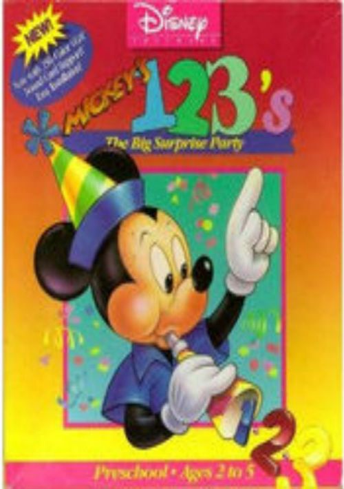 Download Mickey's 123's - The Big Surprise Party_Disk1 Rom