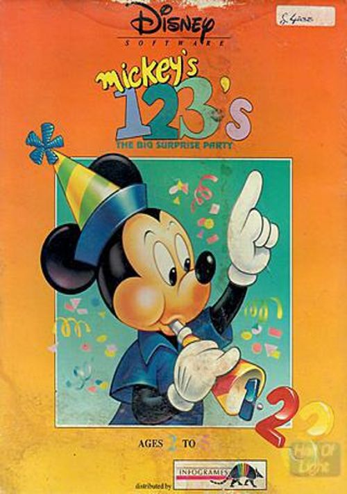 Download Mickey's 123's - The Big Surprise Party_Disk2 Rom