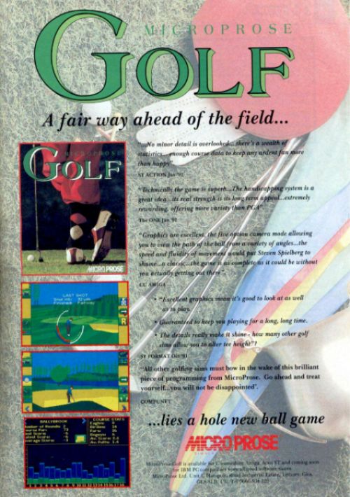 Download MicroProse Golf_Disk1 Rom