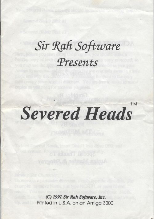 Download Severed Heads_Disk2 Rom
