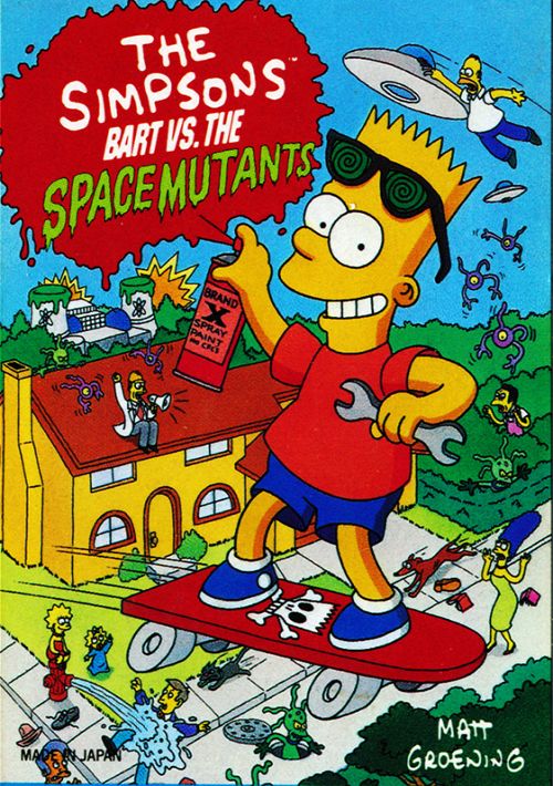 Download Simpsons, The - Bart Vs. The Space Mutants Disk1 Rom
