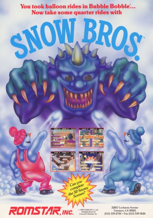 Download Snow Bros. Disk1 Rom