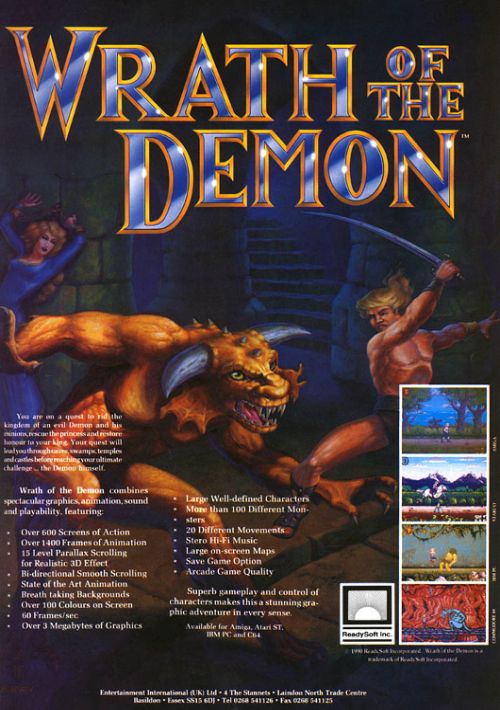 Download Wrath Of The Demon Disk3 Rom