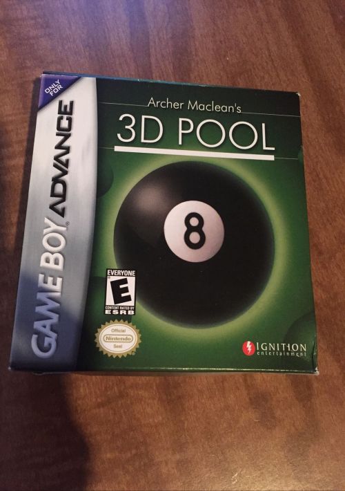 Archer Maclean's 3D Pool rom