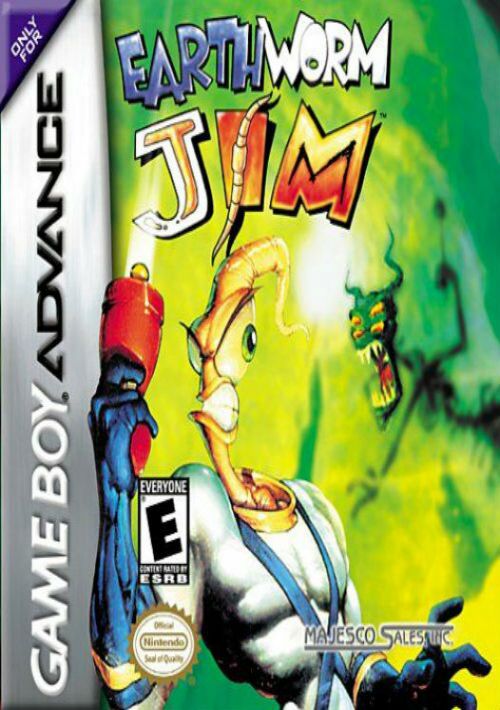 Earthworm Jim on GBA rom