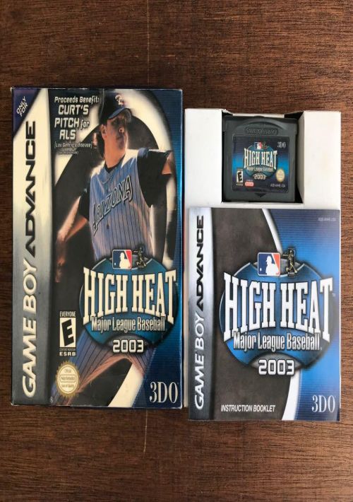 High Heat Major League Baseball 2003 rom