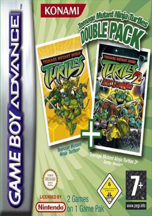 Teenage Mutant Ninja Turtles Double Pack rom
