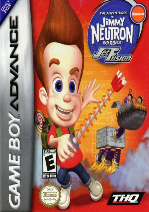 The Adventures of Jimmy Neutron Boy Genius : Jet Fusion rom