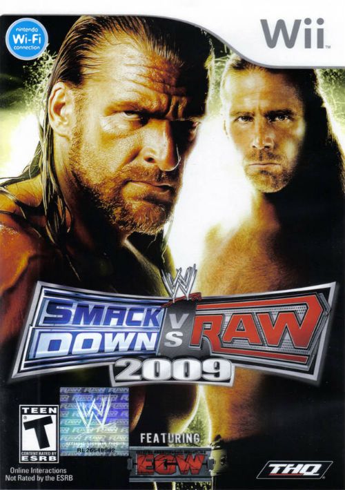 Download WWE Smackdown Vs RAW 2009 Rom