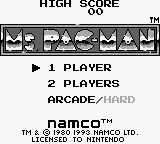 Ms. Pac-Man (Europe) on gb rom