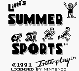 Litti's Summer Sports (Germany) rom