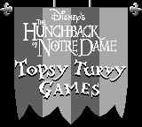Hunchback of Notre Dame, The - Topsy Turvy Games (USA, Europe) rom
