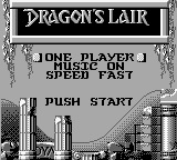 Dragon's Lair (Japan) on gb rom