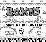 B.C. Kid (Europe) rom