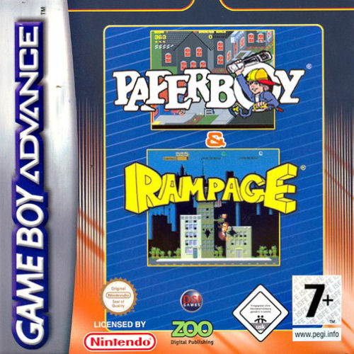 Paperboy & Rampage (E)(Supplex) rom