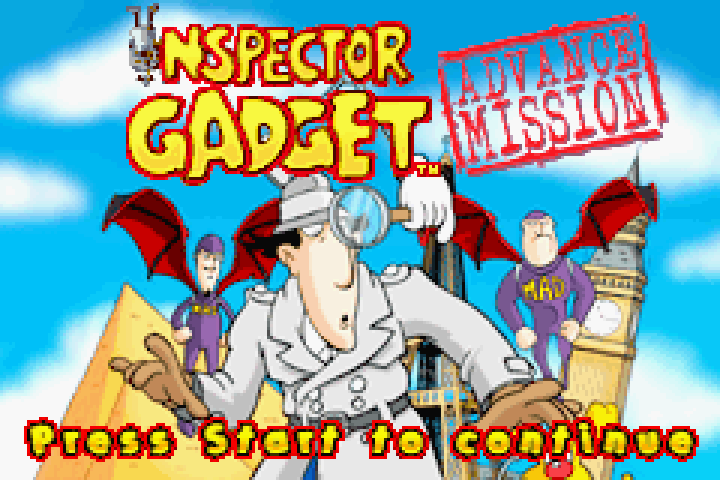 Inspector Gadget - Advance Mission (E)(Eurasia) rom
