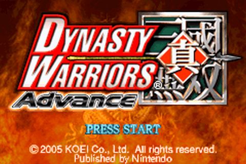 Dynasty Warriors Advance (E)(Rising Sun) rom