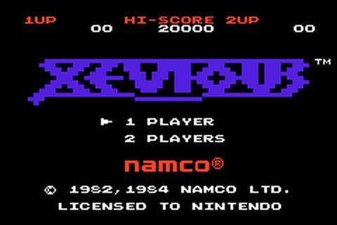 Classic Nes - Xevious (U)(Hyperion) rom