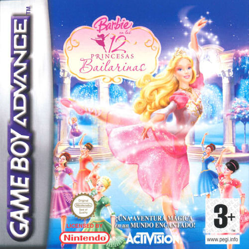 Barbie in the 12 Dancing Princesses (E)(Sir VG) rom