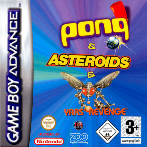 3 in 1 - Asteroids, Yar's Revenge and Pong (E)(sUppLeX) rom