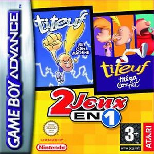 2 in 1 - Titeuf Ze Gagmachine & Titeuf Mega Compet (F)(Eternity) rom