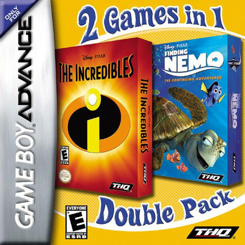 2 in 1 - The Incredibles & Finding Nemo - The Continuing Adventure (U)(Sir VG) rom