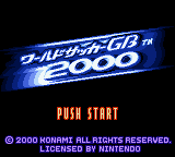 World Soccer GB 2000 (Japan) rom