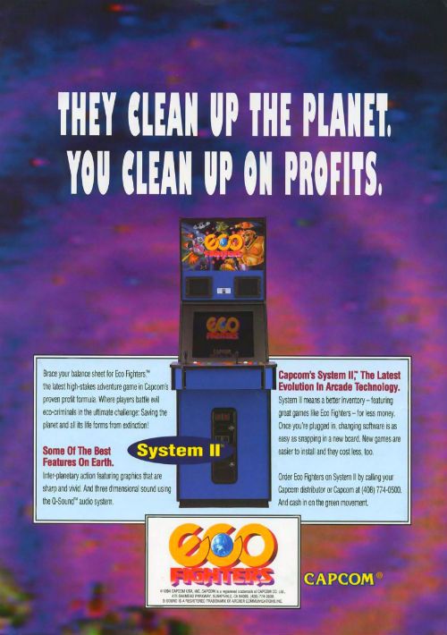 Eco Fighters (World 931203) rom