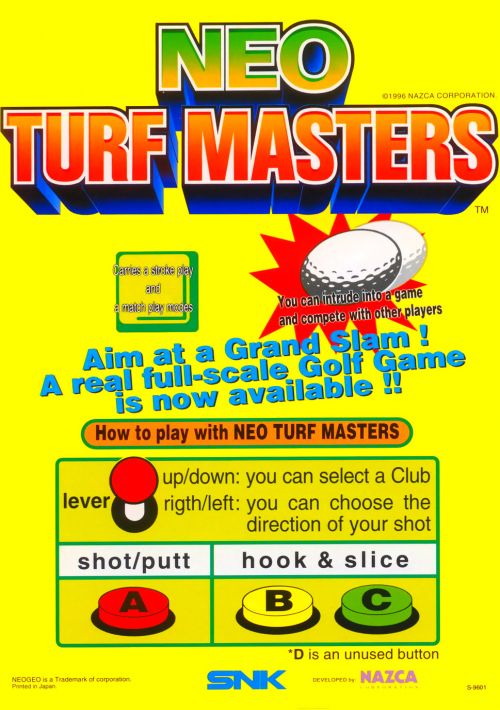 Neo Turf Masters / Big Tournament Golf rom