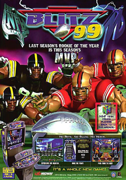 NFL Blitz '99 (ver 1.30, Sep 22 1998) rom