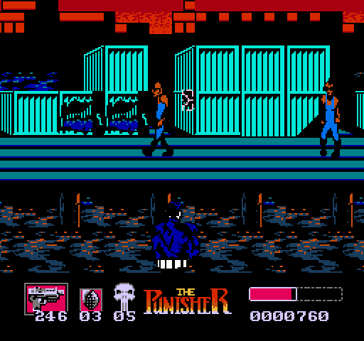 The Punisher on nes rom