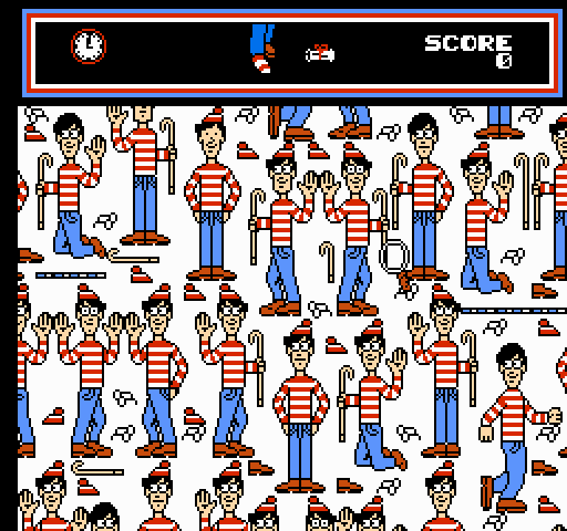The Great Waldo Search on nes rom