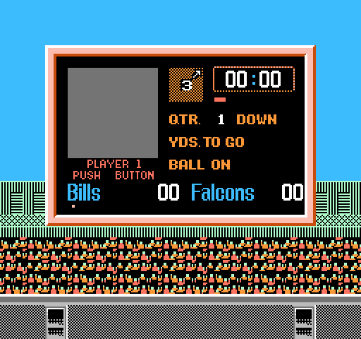NFL Football on nes rom
