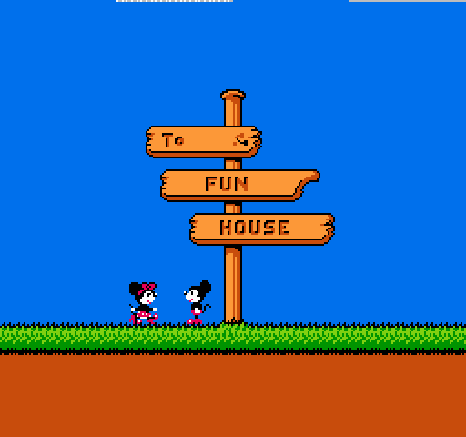 Mickey Mouse on nes rom