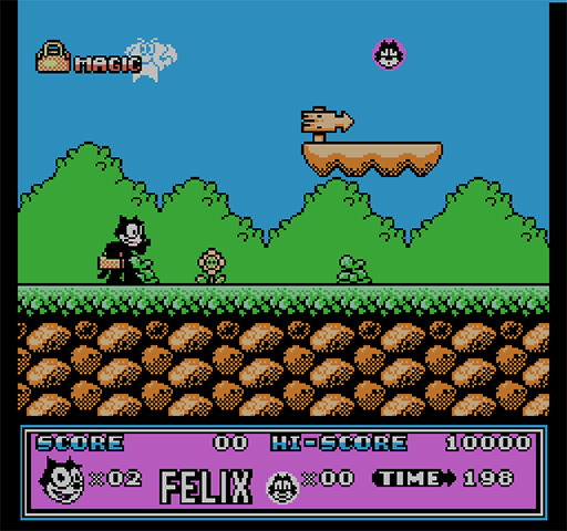 Felix the Cat on nes rom