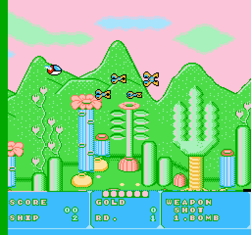 Fantasy Zone on nes rom
