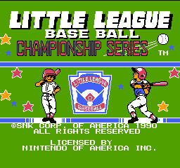 Little League Baseball - Championship Series rom