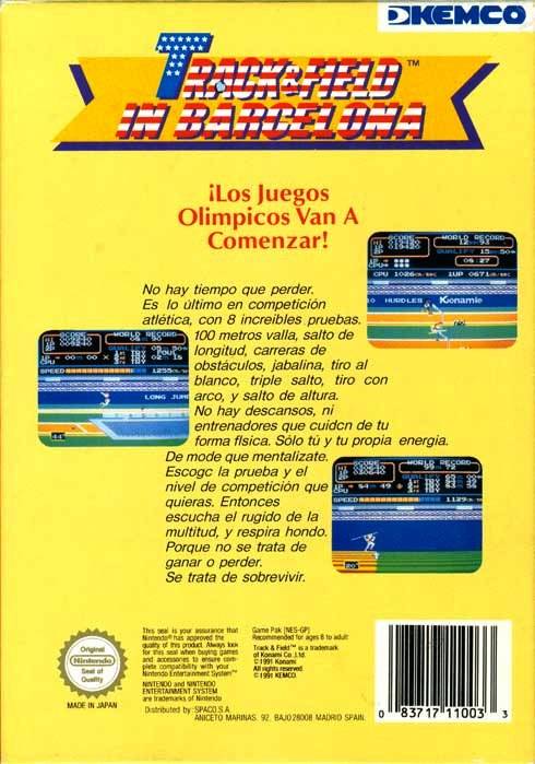 Track & Field in Barcelona (Europe) rom