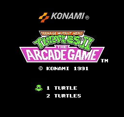 Teenage Mutant Hero Turtles II - The Arcade Game (Europe) rom