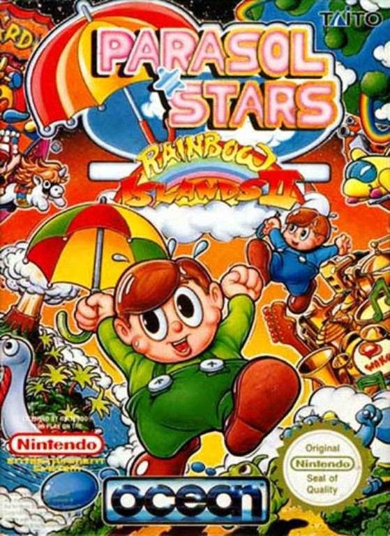 Parasol Stars - Rainbow Islands II - The Story of Bubble Bobble III (Europe) rom