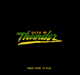 Days of Thunder (Europe) rom