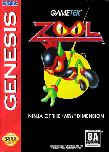 Zool - Ninja of the 'Nth' Dimension on sega rom