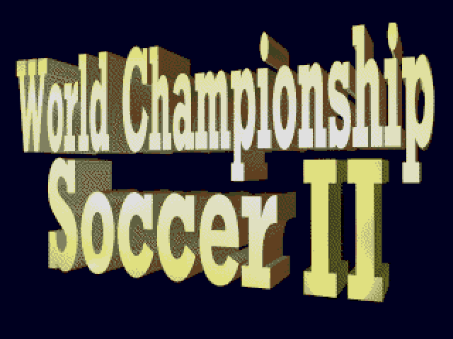 World Championship Soccer II (Beta) rom
