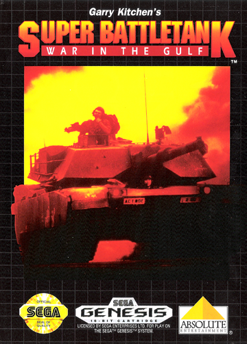 Super Battletank - War in the Gulf on sega rom