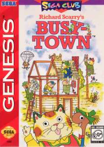Richard Scarry's BusyTown on sega rom