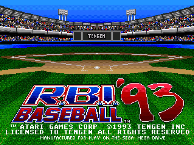 R.B.I. Baseball 93 rom